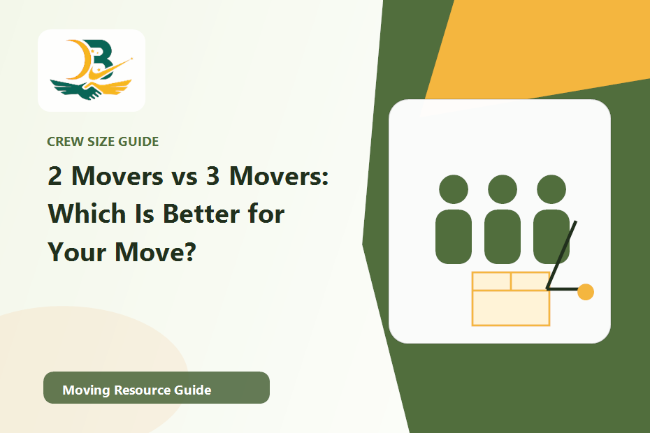 2 Movers vs 3 Movers: Which Is Better for Your Move?